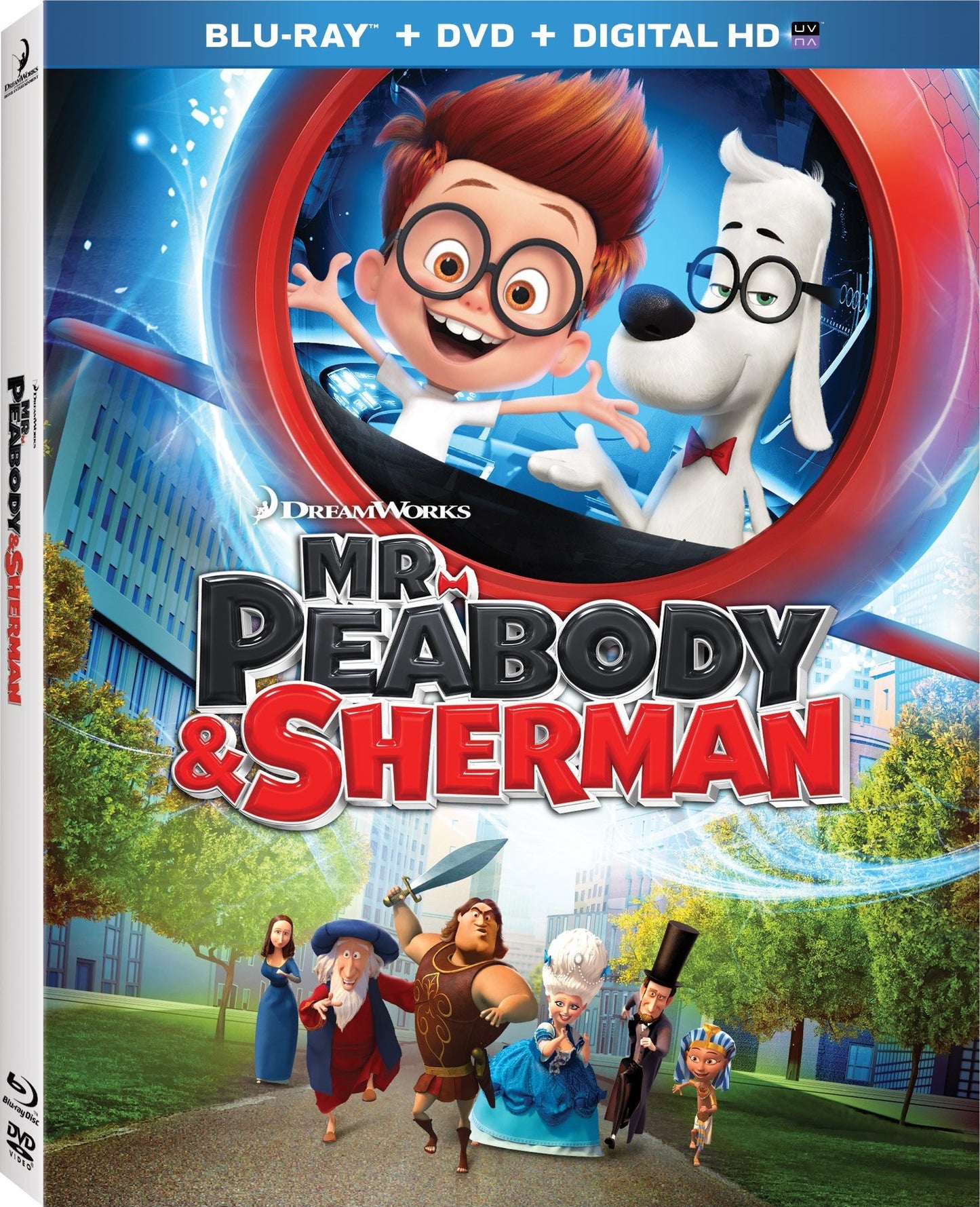 Mr. Peabody and Sherman (BD/DVD + Digital Copy)(Slip)