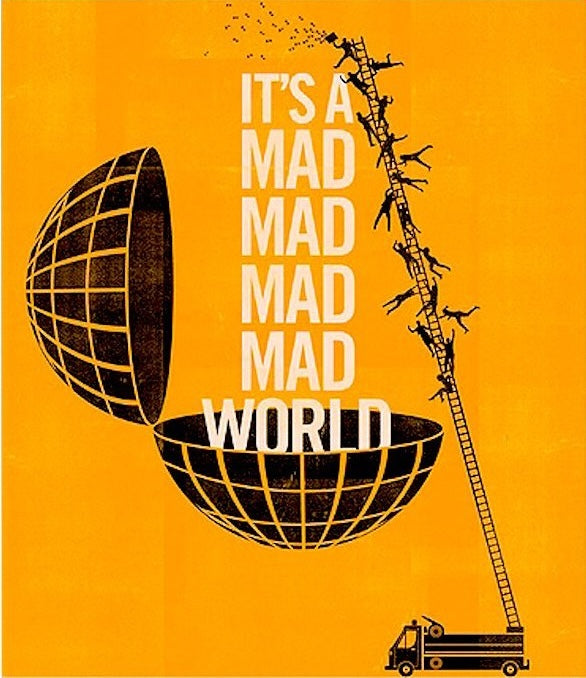 It's a Mad, Mad, Mad, Mad World Cover Card (Exclusive Slip)