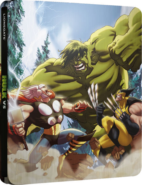 Hulk vs. Thor / Hulk vs. Wolverine SteelBook (UK)