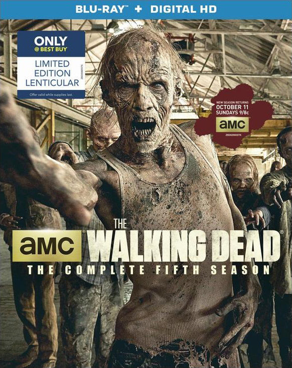 Walking Dead Complete Fifth Season blu-ray limited online edition