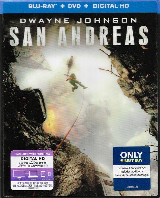 San Andreas (Lenticular Exclusive Slip)