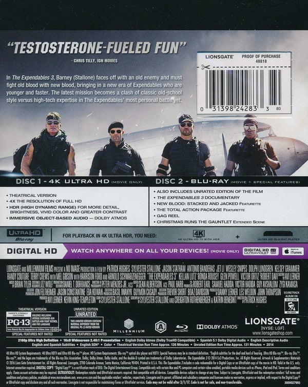 The Expendables 3 4K (2014)