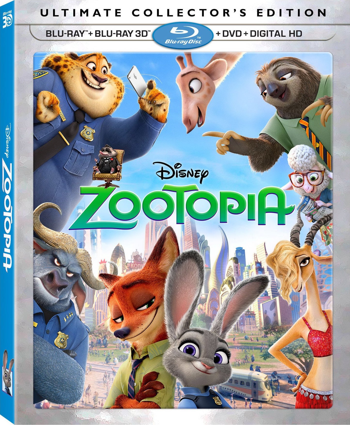 Zootopia 3D (2016)(Lenticular Slip)