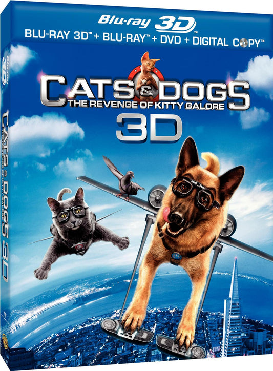 Cats and Dogs: The Revenge of Kitty Galore 3D (Lenticular Slip)