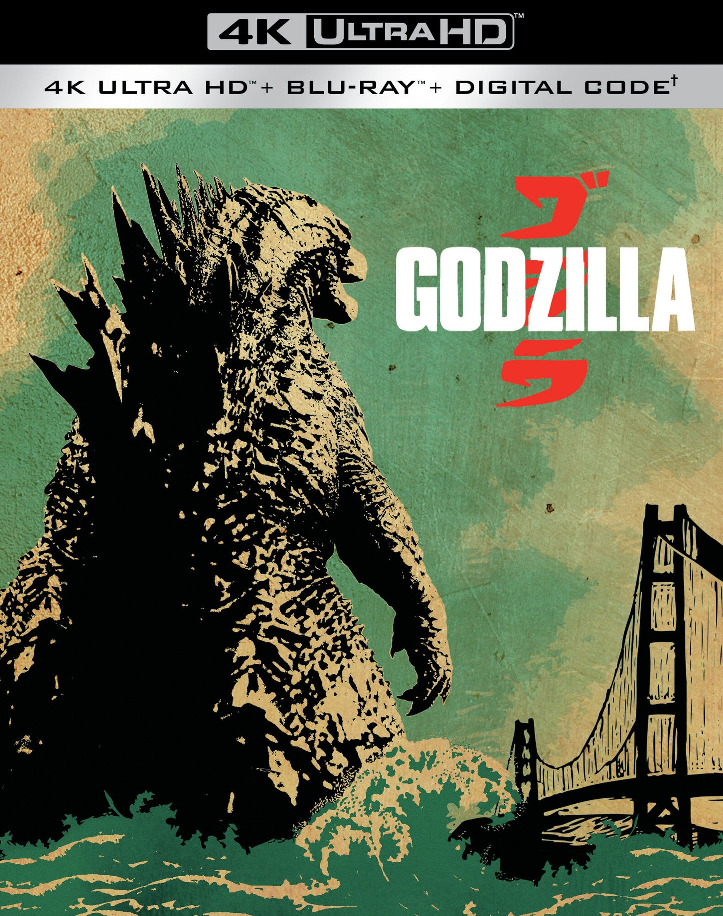 Godzilla 4K (2014)(Slip)