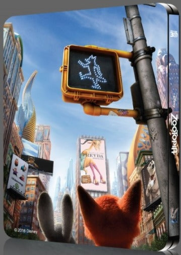 Zootopia 3D Full Slip SteelBook (2016)(BE#35)(China)