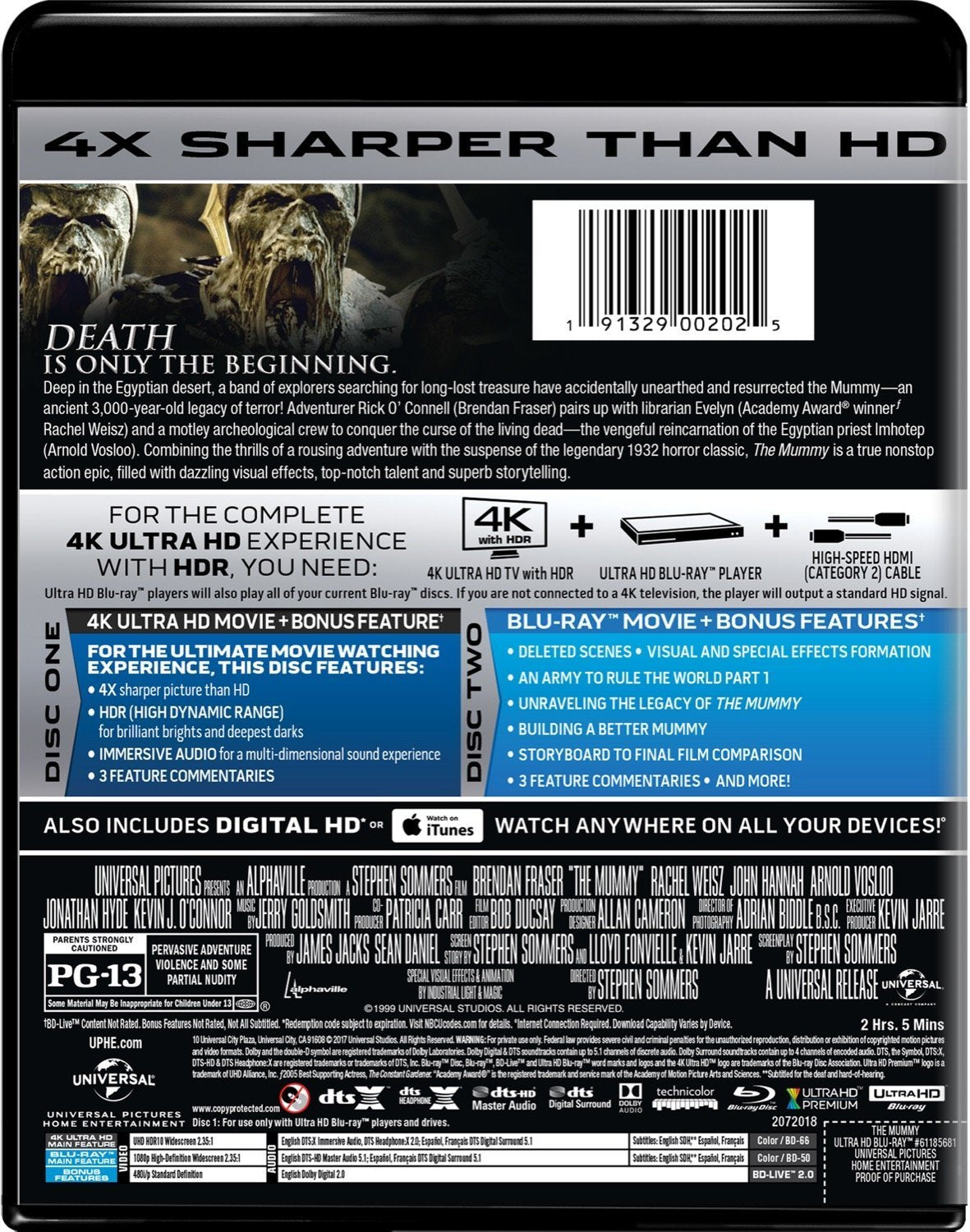 The Mummy 4K (1999)