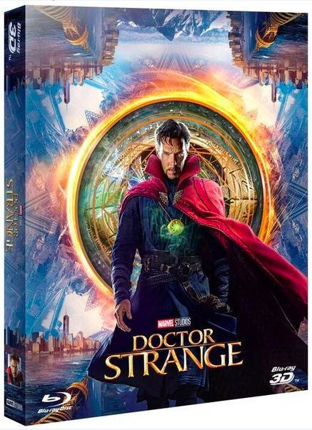 Doctor Strange 3D Clear SteelBook Cover (2016)(Slip)(Korea)