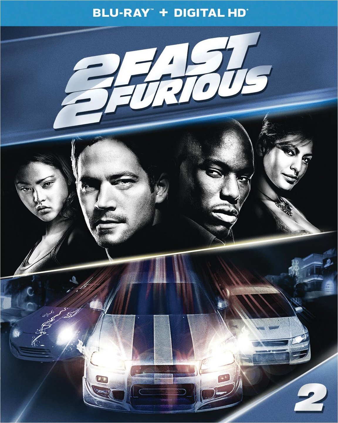 2 Fast 2 Furious (2003)(Re-re-release)(BD + Digital Copy)(Slip)