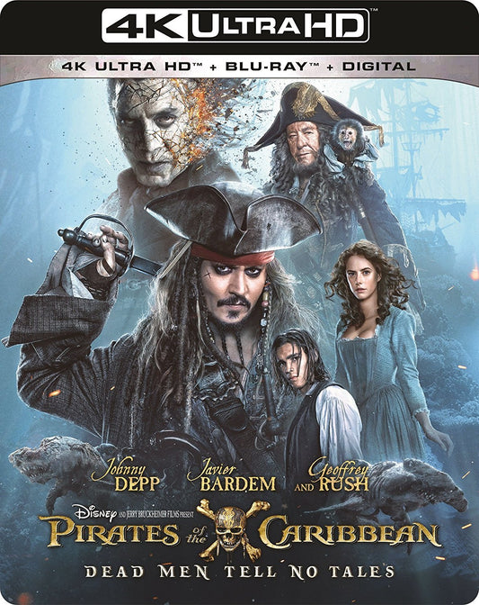Pirates of the Caribbean: Dead Men Tell No Tales 4K (Slip)