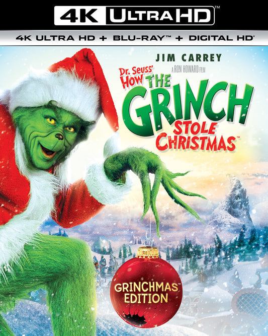 Dr. Suess' How the Grinch Stole Christmas 4K (2000)(Slip)