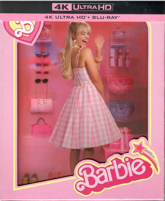 Barbie 4K 1-Click SteelBook (ME#62)(Hong Kong)(EMPTY)(Slip Box)