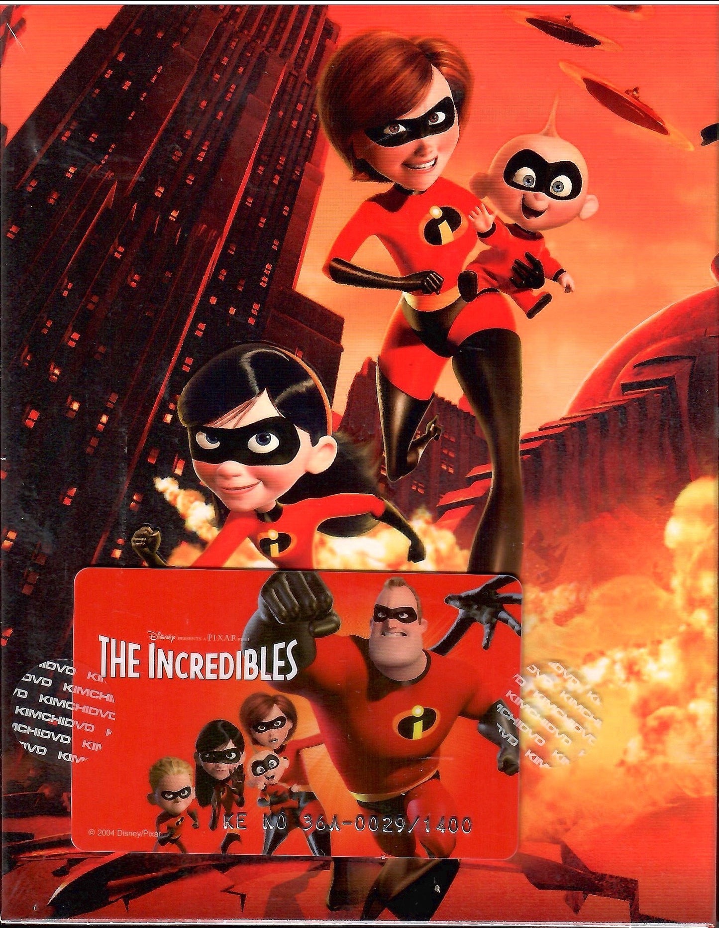 The Incredibles Full Slip SteelBook (KE#36)(Korea)
