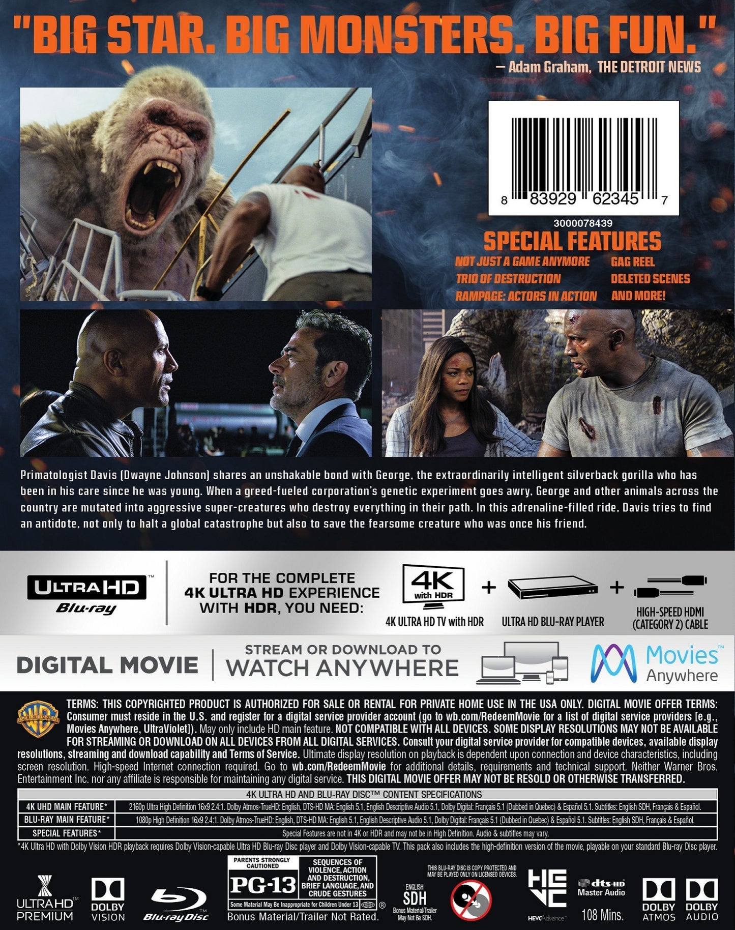 Rampage 4K (2018)