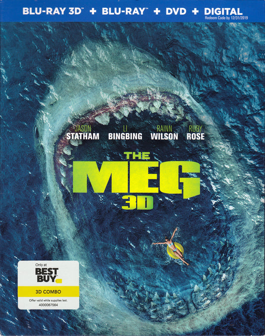 The Meg 3D (2018)(Exclusive Slip)