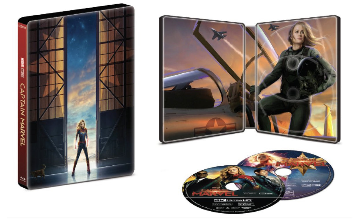 Captain Marvel 4K SteelBook (Exclusive)
