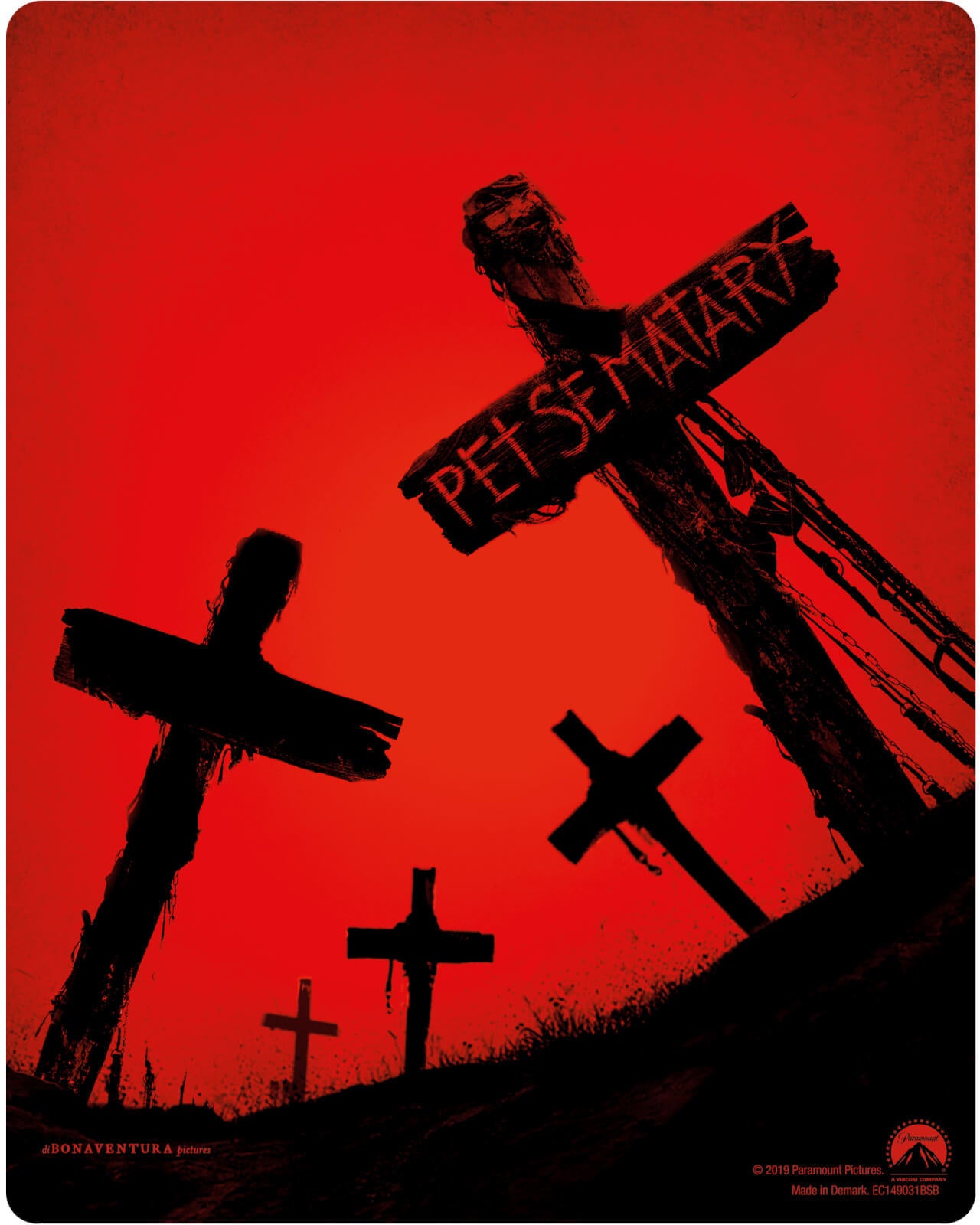 Pet Sematary 4K XL Full Slip SteelBook + Lenticular Magnet (2019)(FAC#125)(Czech)