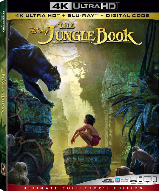 The Jungle Book 4K (2016)(Slip)
