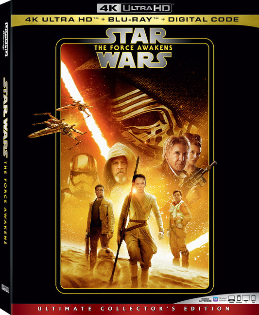 Star Wars: Episode VII - The Force Awakens 4K (Slip)
