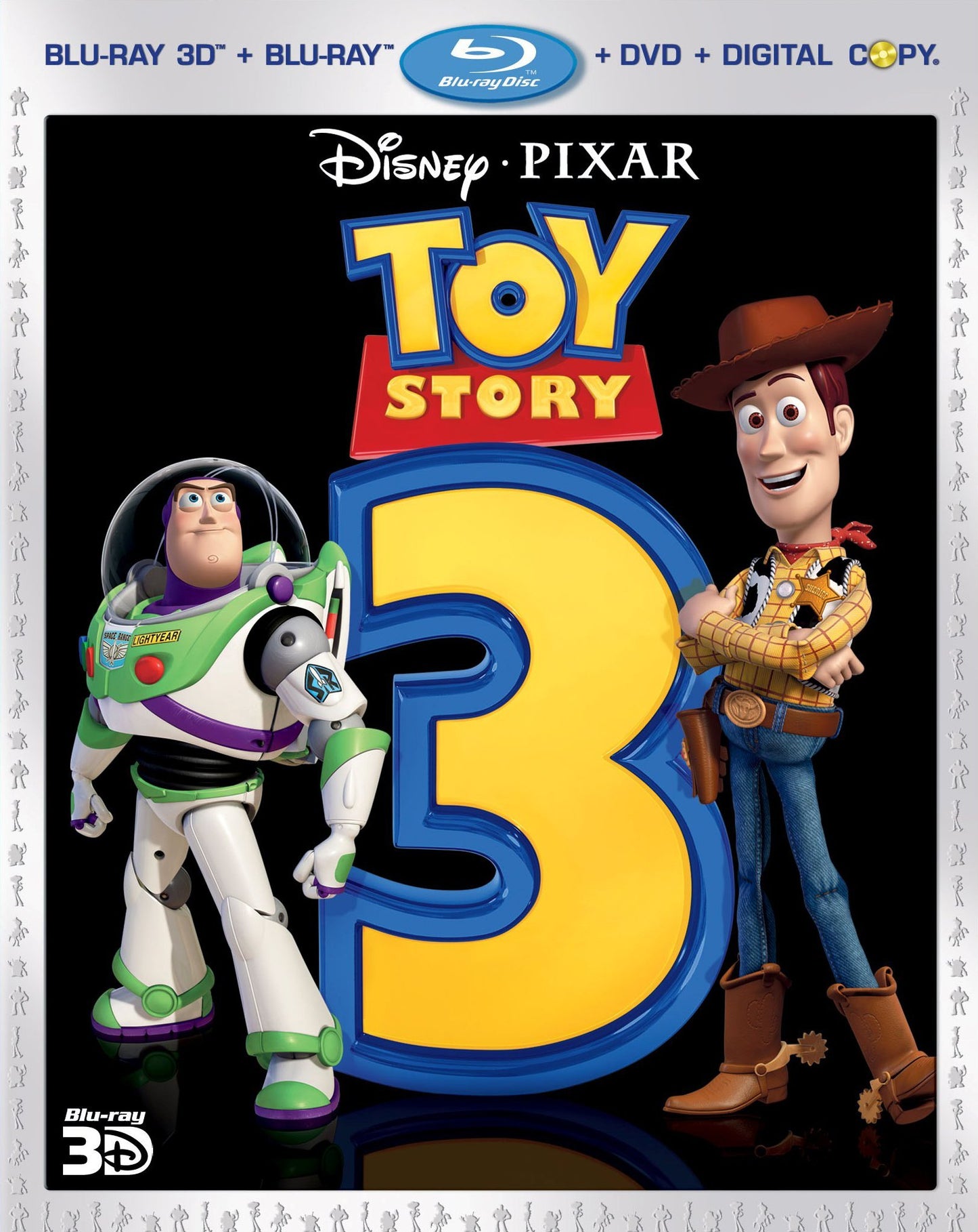 Toy Story 3 3D (2010)(Non-Lenticular)(Slip)