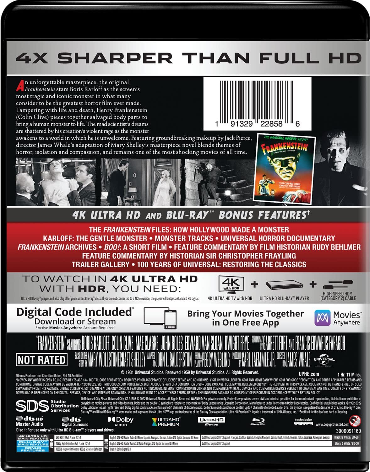 Frankenstein 4K (1931)