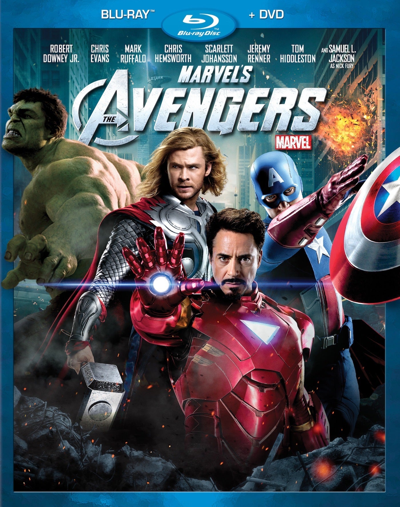 The Avengers (BD/DVD)(2012)(Slip)
