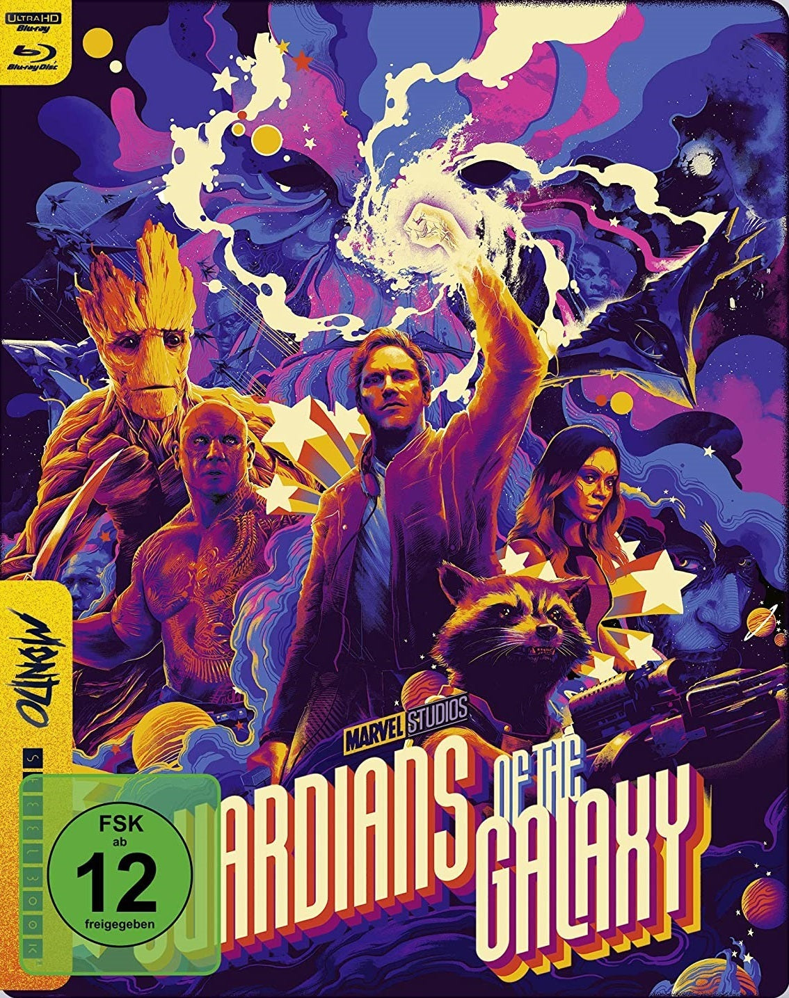Guardians of the Galaxy 4K SteelBook (2014)(Mondo Art #40)(Germany)