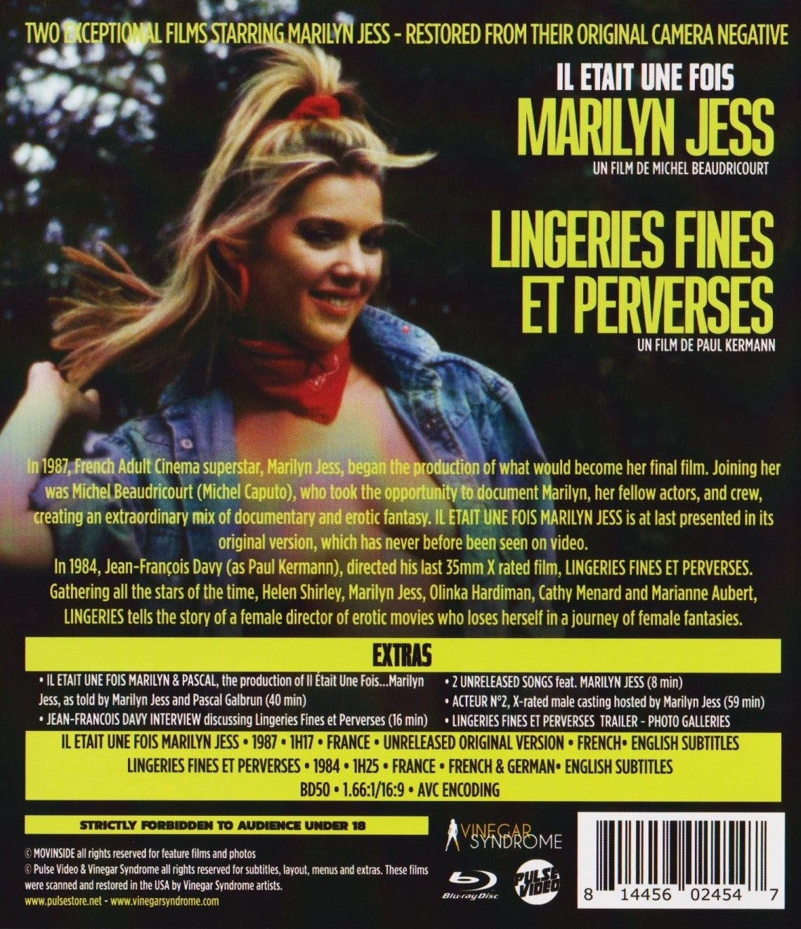 Il Etait Une Fois Marilyn Jess: Limited Edition (PV-005)(Exclusive)*