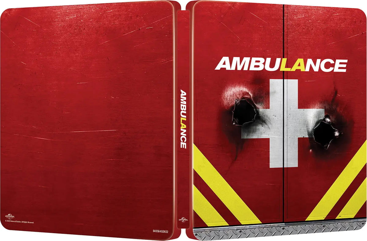 Ambulance 4K XL Lenticular SteelBook (2022)(FAC #186)(Czech)