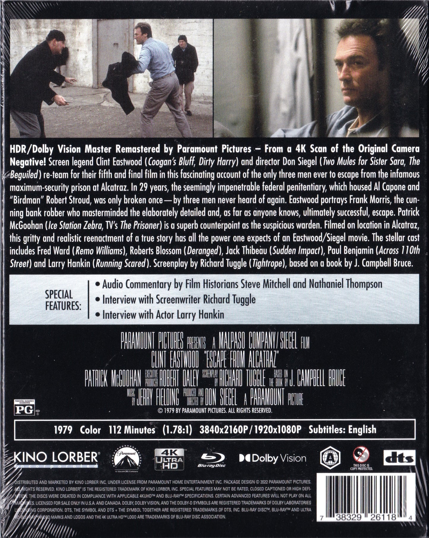 Escape From Alcatraz 4K