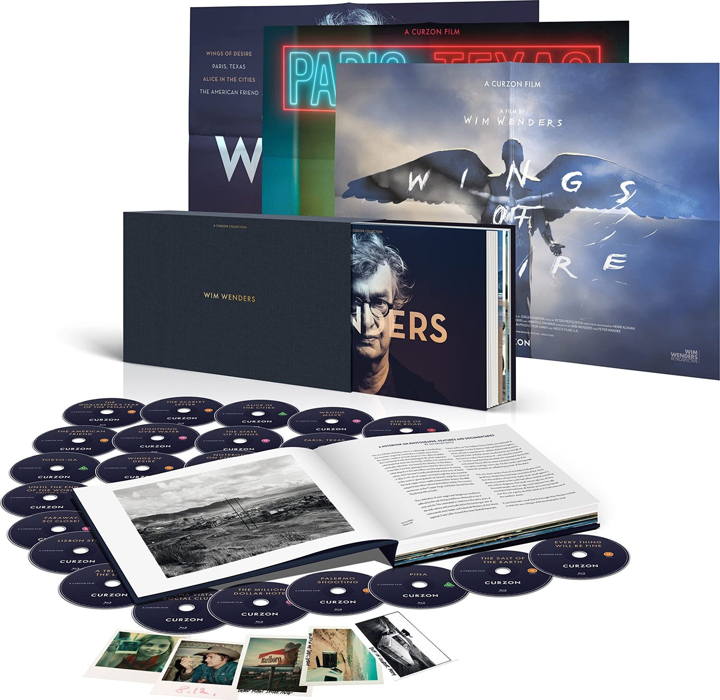 Wim Wenders: A Curzon Collection DigiPack (UK)