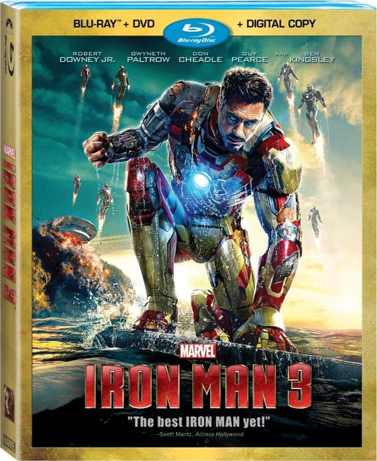 Iron Man 3 (2013)(BD/DVD + Digital Copy)(Slip)