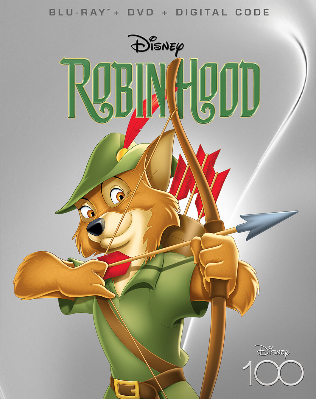 Robin Hood: Disney 100th Anniversary Edition (1973)(Slip)