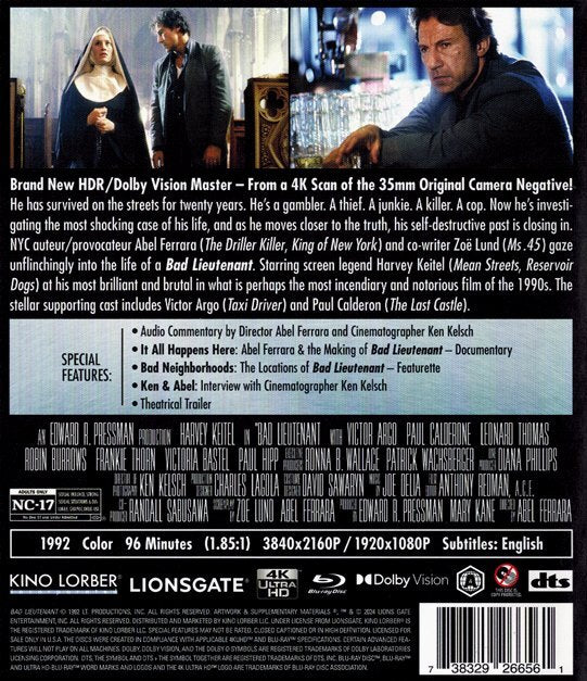 Bad Lieutenant 4K