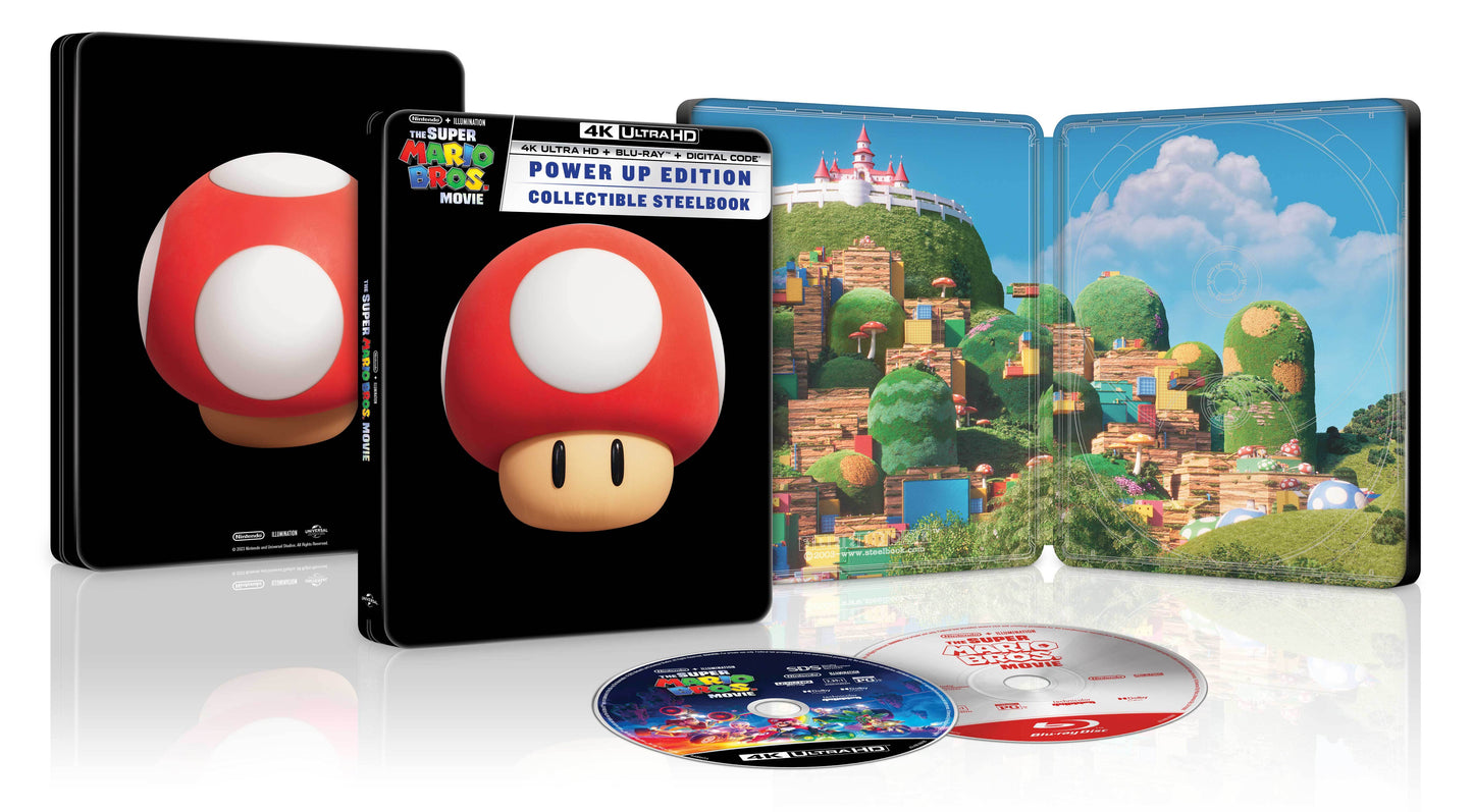 Super Mario Bros. Movie 4K SteelBook (Re-release)(Exclusive)