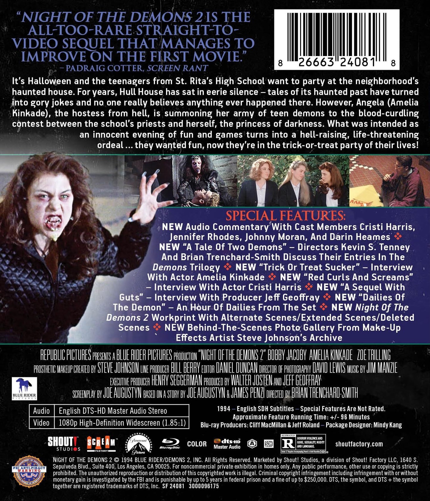 Night of the Demons 2: Collector's Edition (1994)