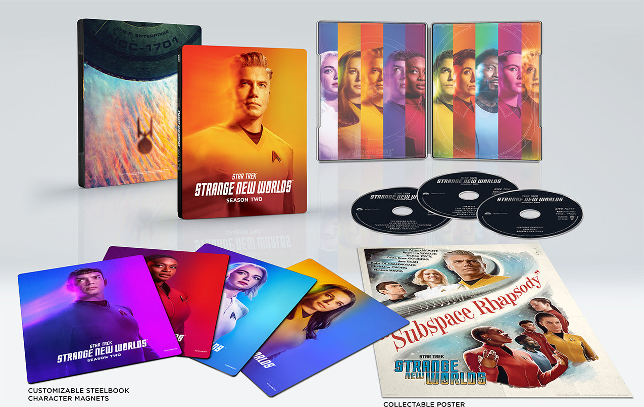 Star Trek: Strange New Worlds - Season 2 4K SteelBook w/ Lenticular Magnets