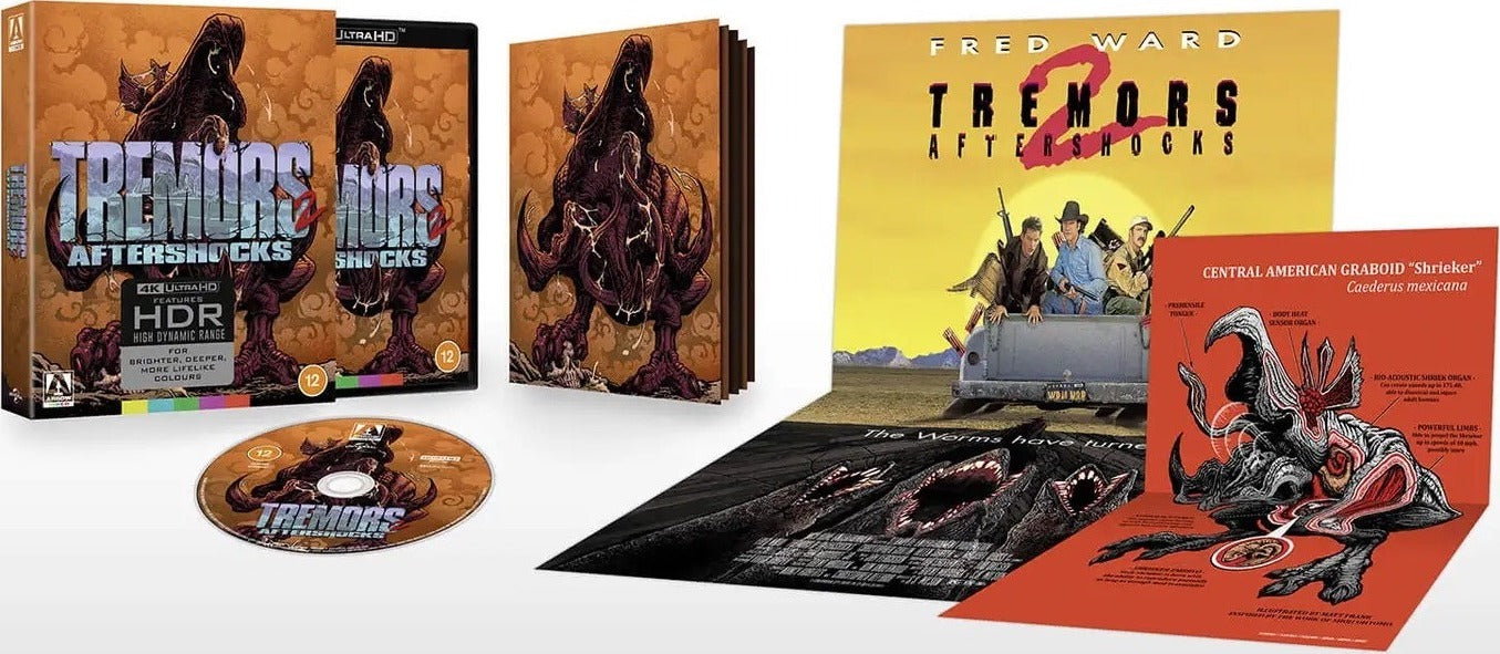 Tremors 2: Aftershocks 4K - Limited Edition - Alternate Art (Exclusive)