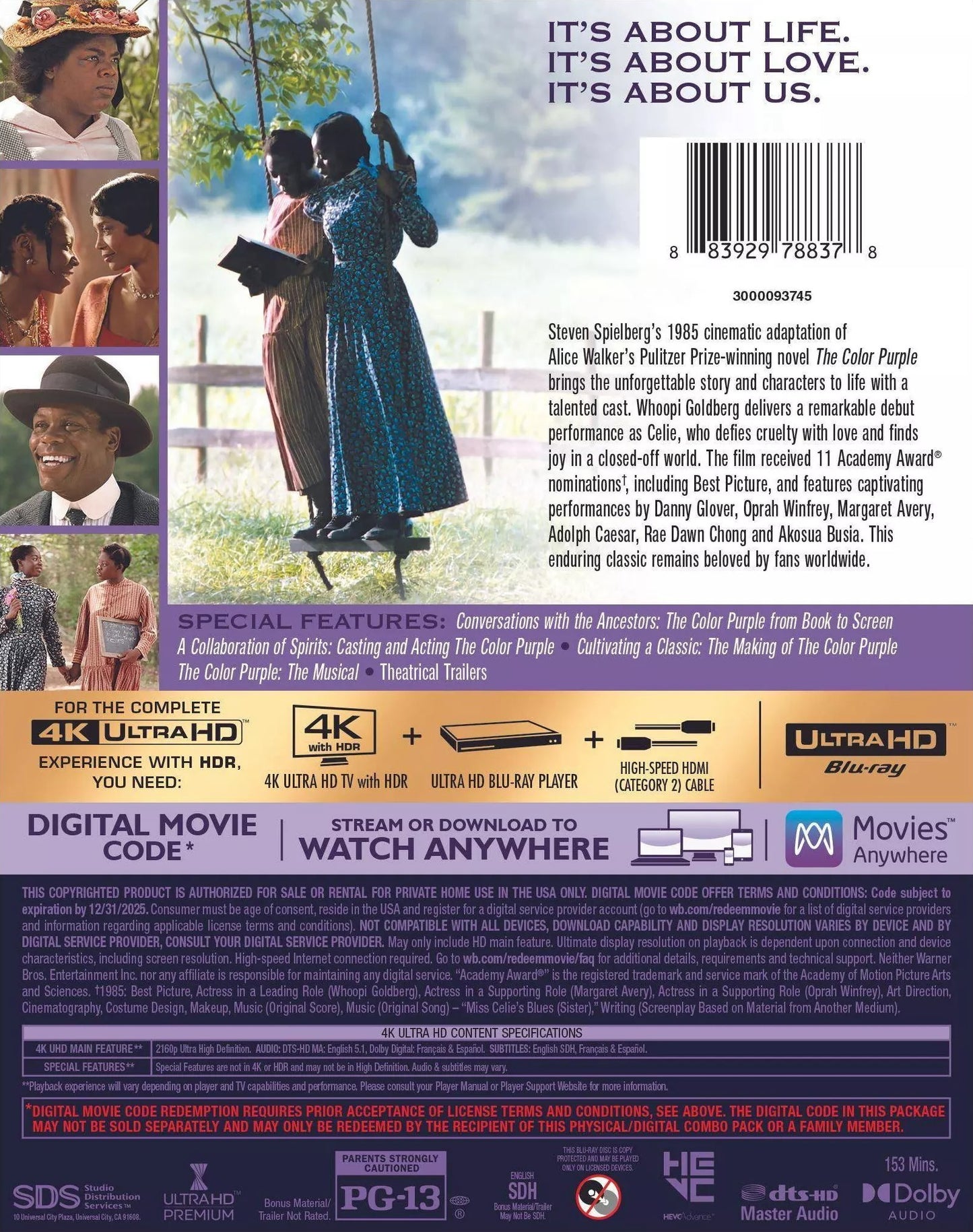 The Color Purple 4K (1985)