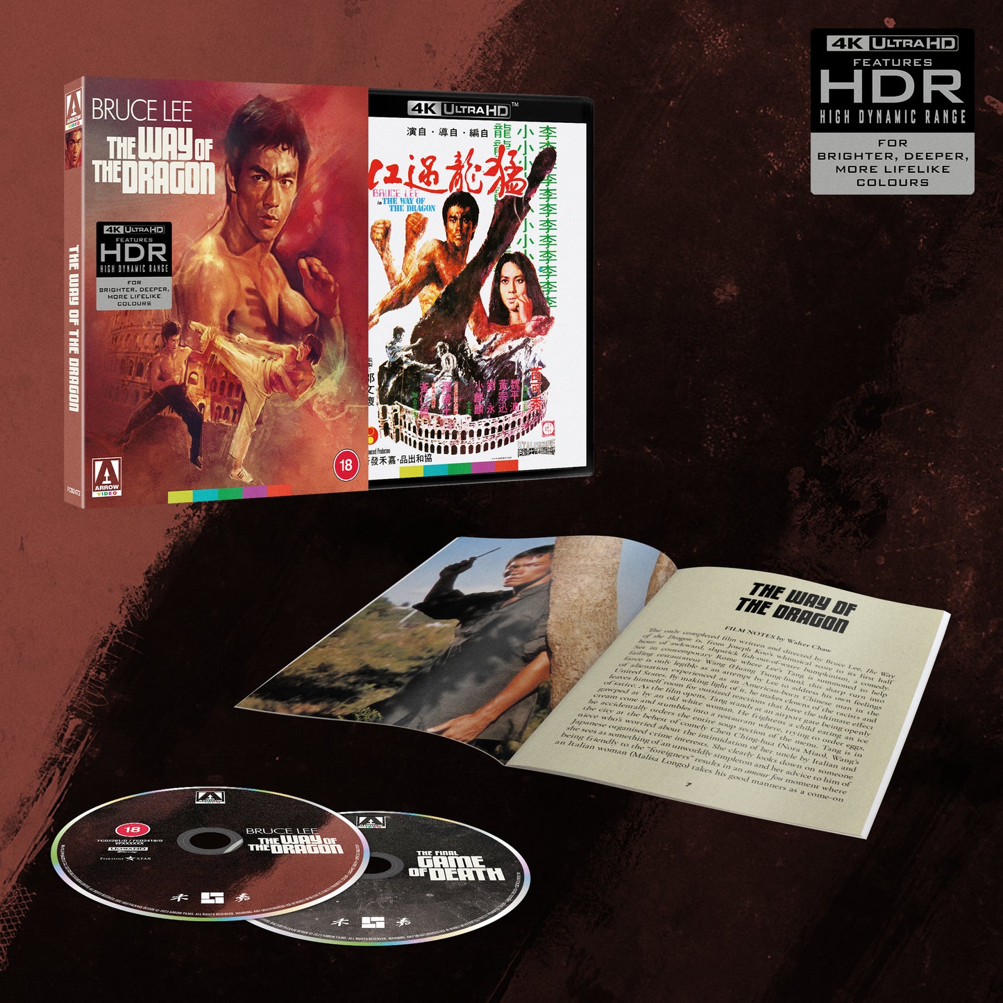 The Way of the Dragon 4K: Limited Edition (UK)
