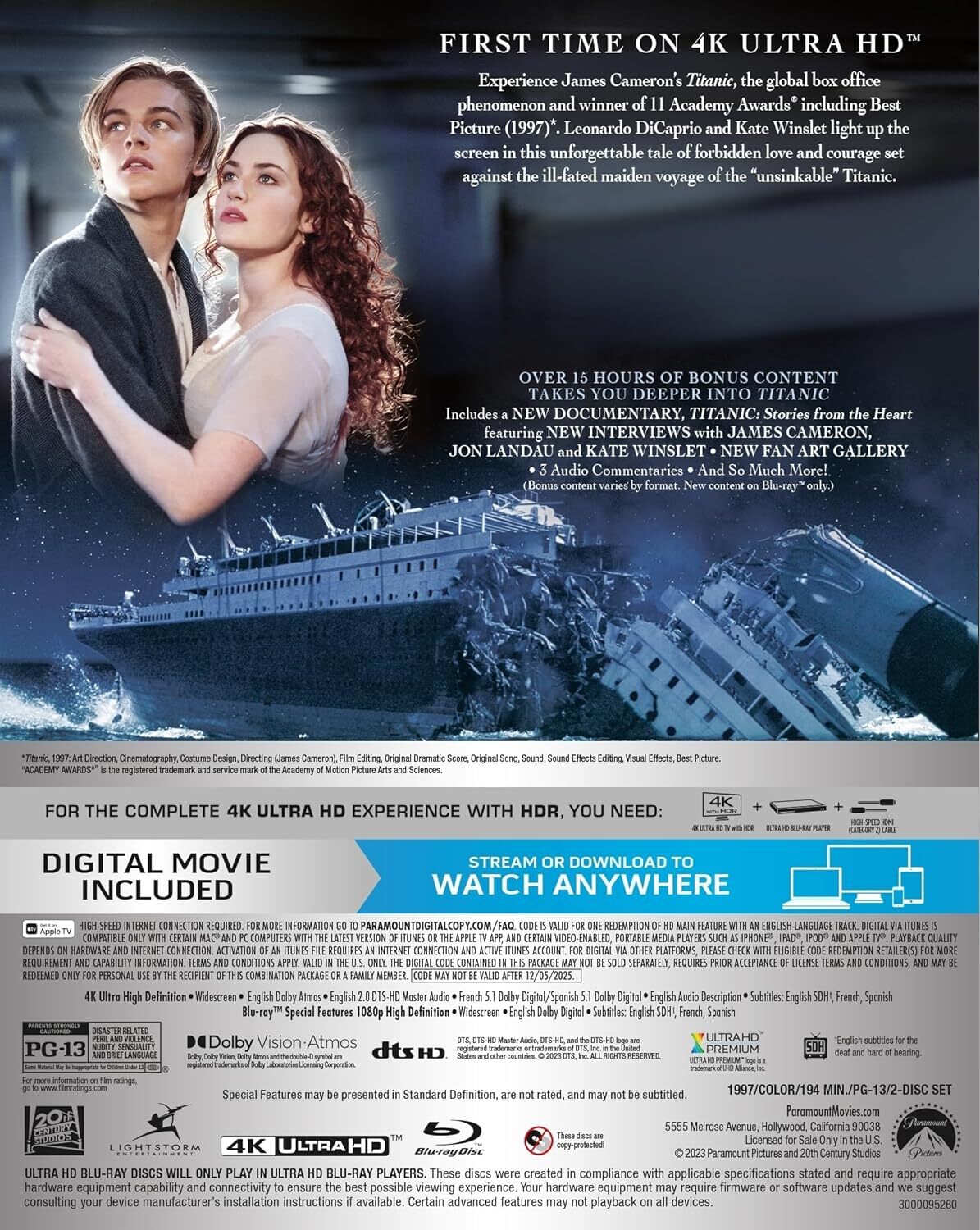 Titanic 4K (1997)(Re-Issue)