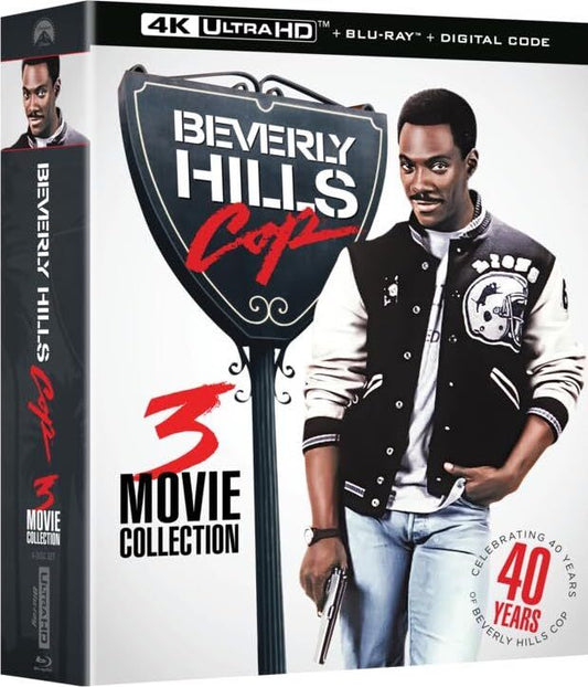 Beverly Hills Cop 4K Trilogy: 3-Movie Collection (1984-1994)