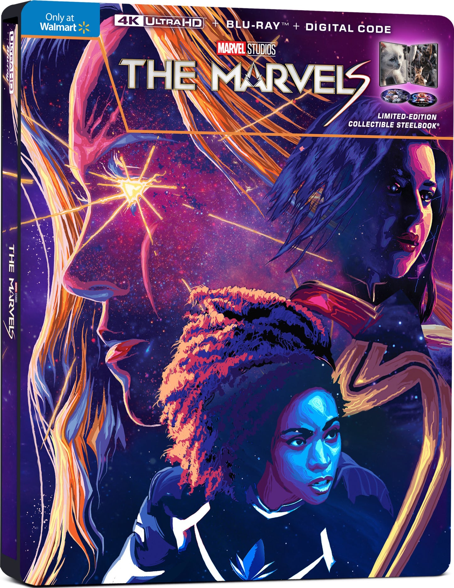 The Marvels 4K SteelBook (2023)(Exclusive)