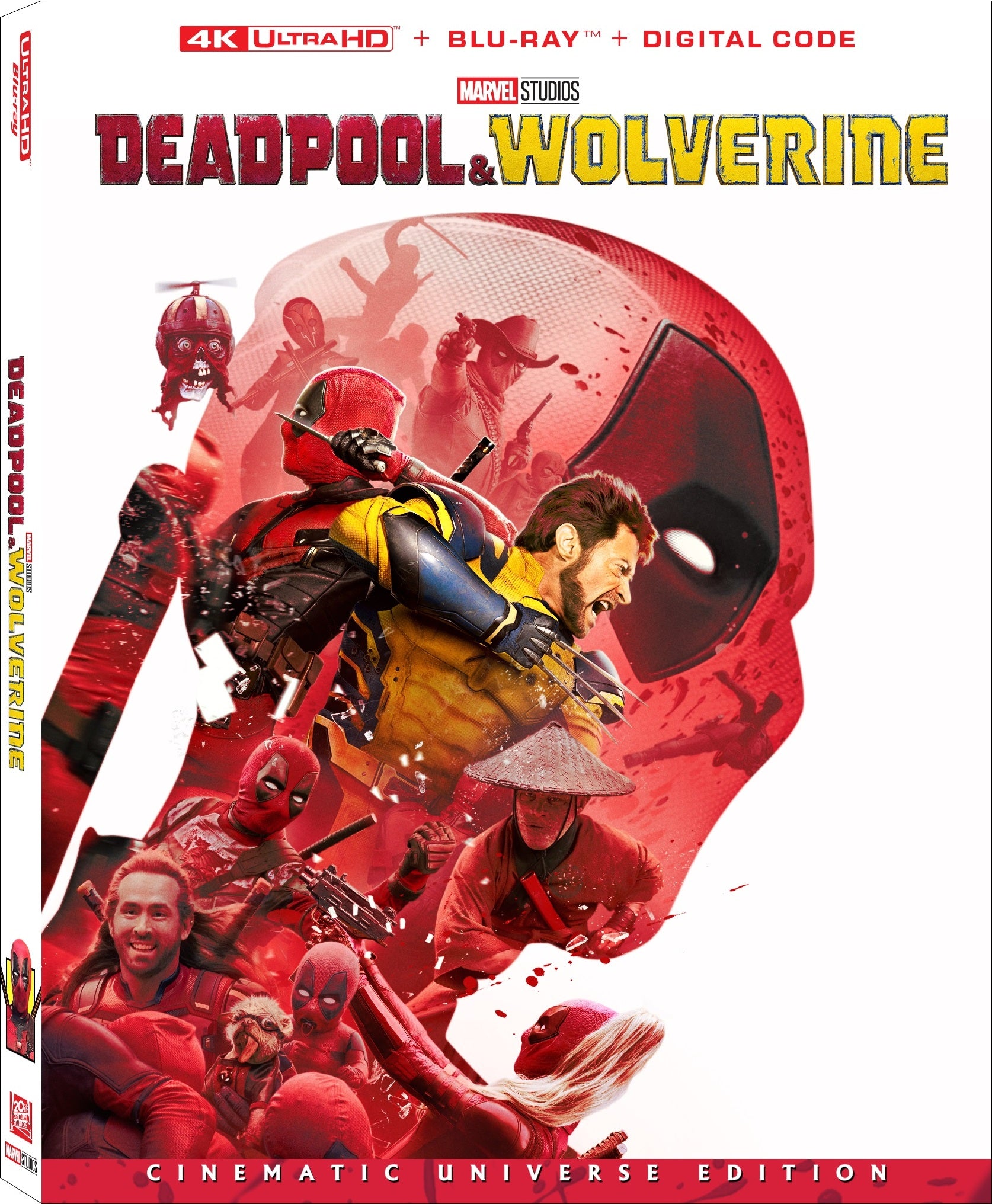 Steelbook Marvel’s Deadpool 4k Ultra sold HD Blu-ray (Rare) w/ all contents OOP