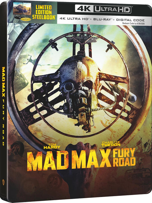 Mad Max: Fury Road 4K SteelBook (Re-release)(Exclusive)