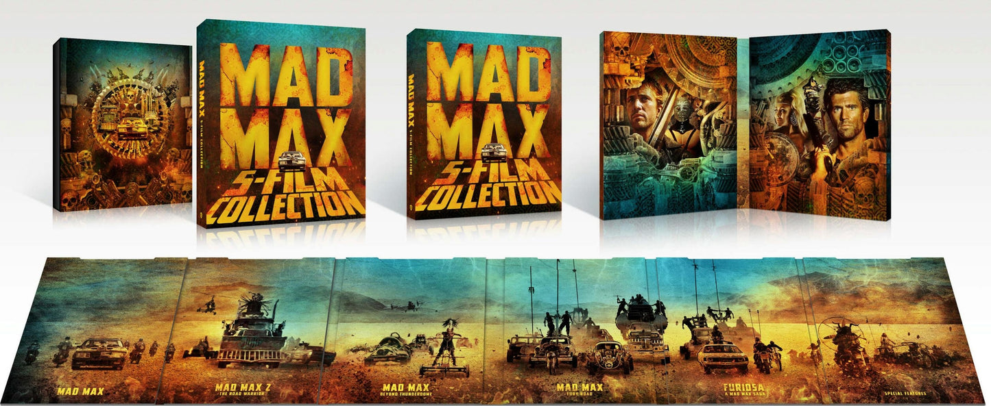 Max Max 4K 5-Movie Collection DigiPack (1979-2024)