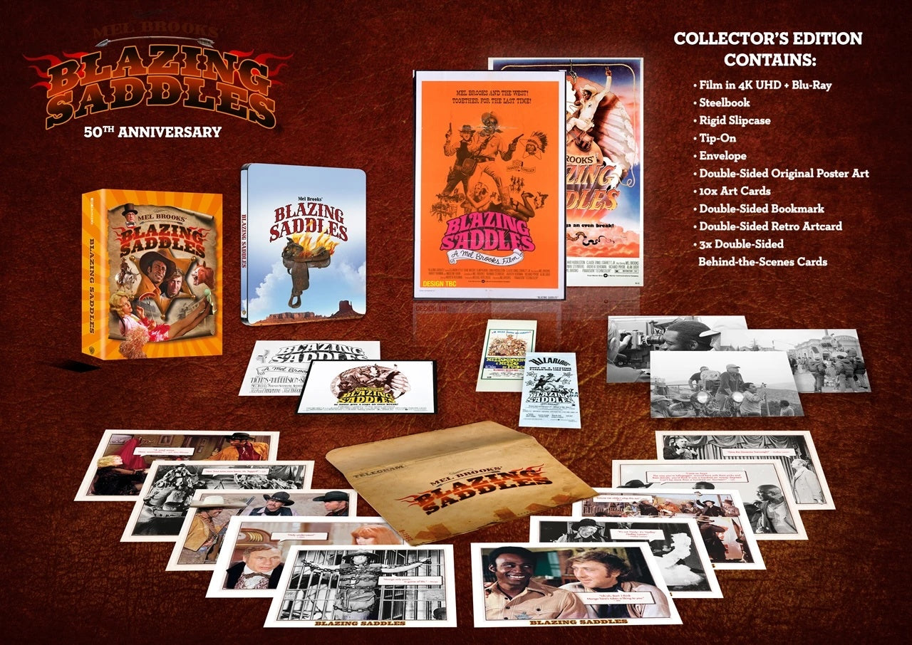 Blazing Saddles 4K XL Full Slip SteelBook: Ultimate Collector's Edition (UK)