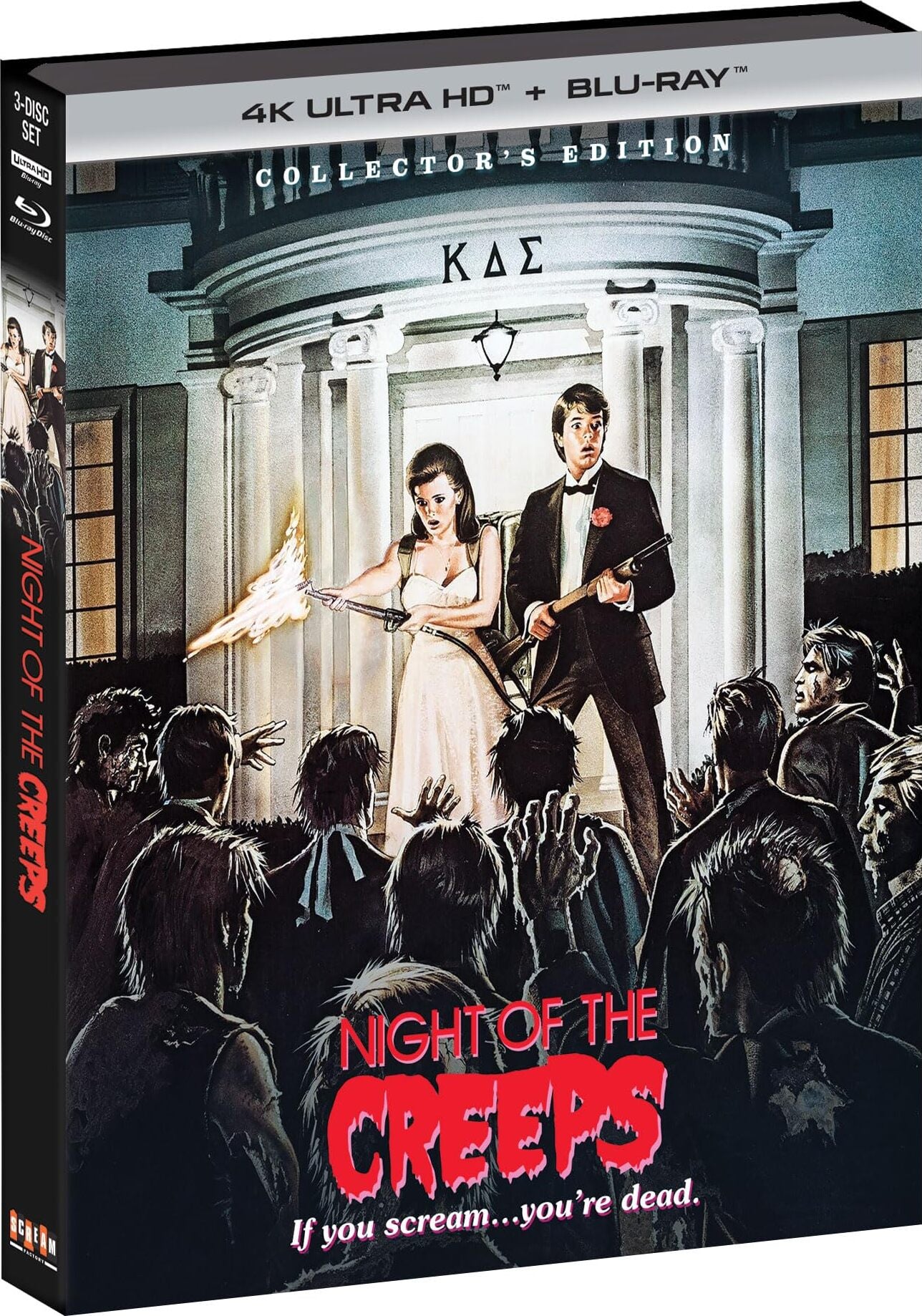 Night of the Creeps 4K: Collector's Edition w/ Exclusive Slip & Posters & Figurine (Exclusive)