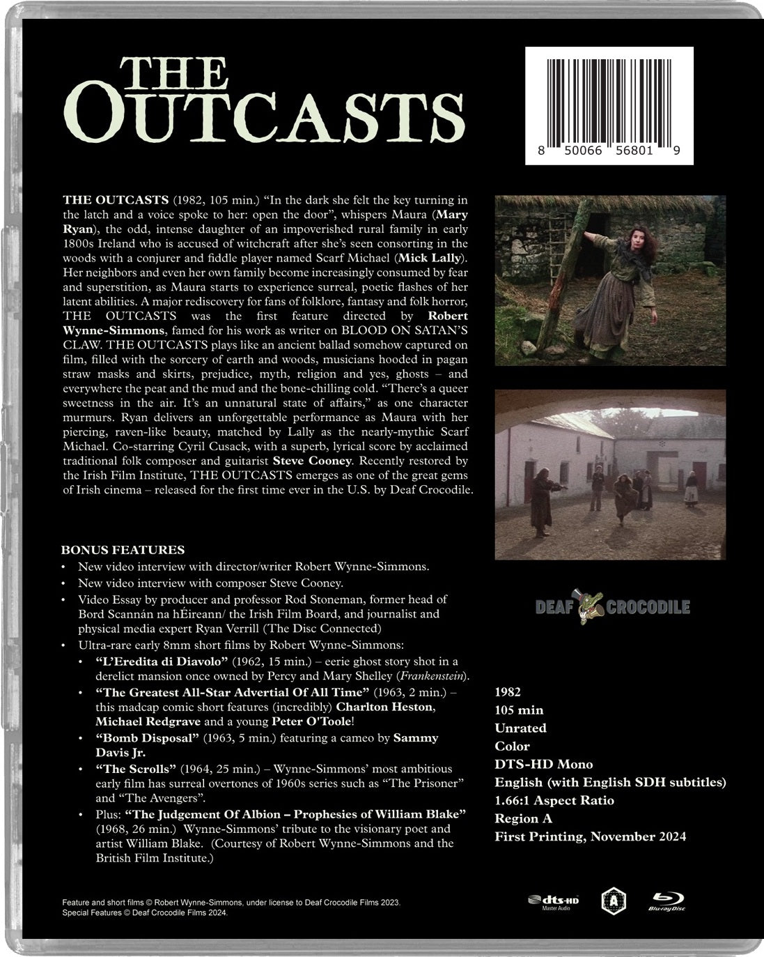 The Outcasts: Limited Deluxe Edition (1982)(DC-029)(Exclusive)