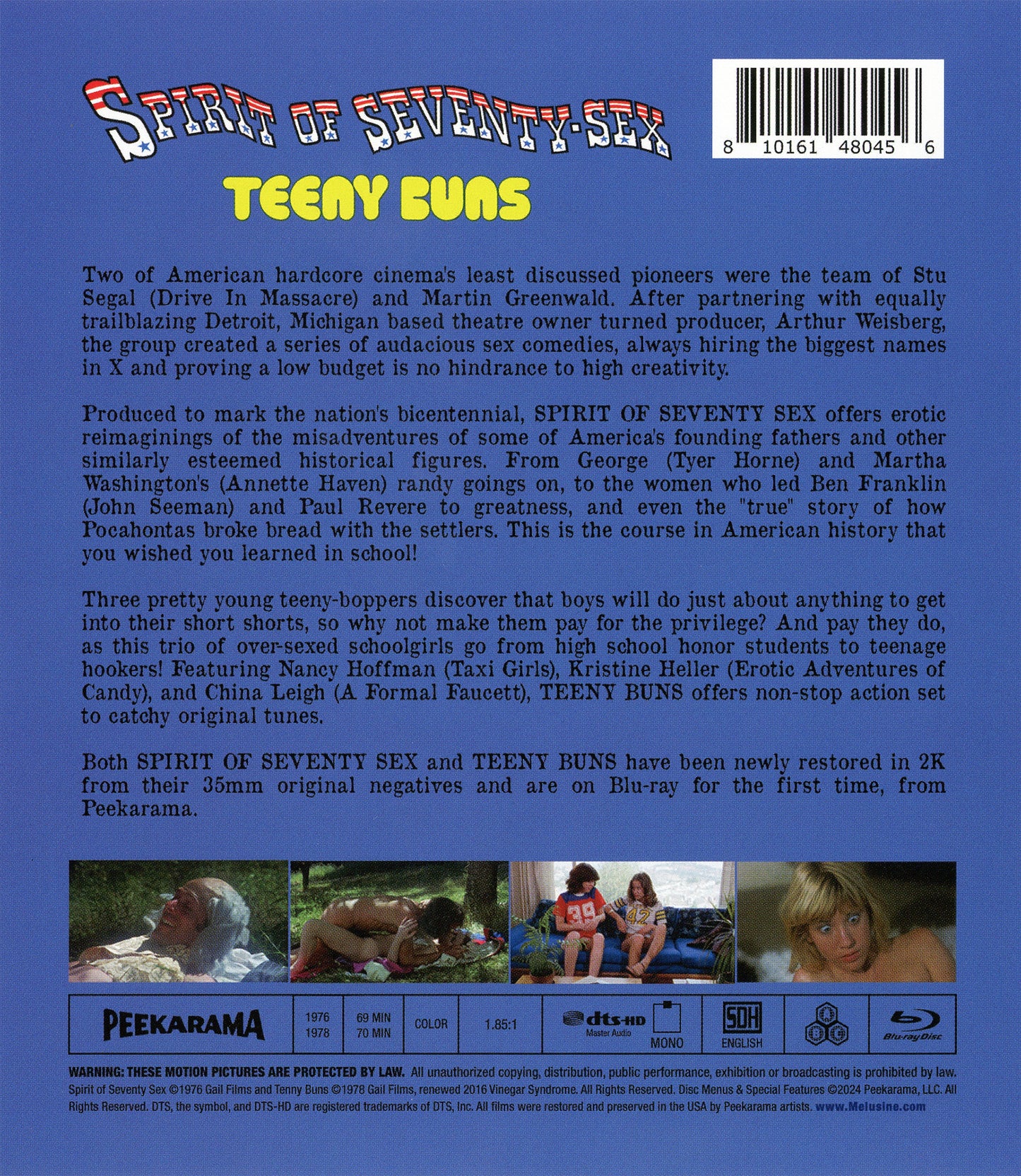 Spirit of Seventy Sex / Teeny Buns: Limited Edition (PEEK-024)(Exclusive)*